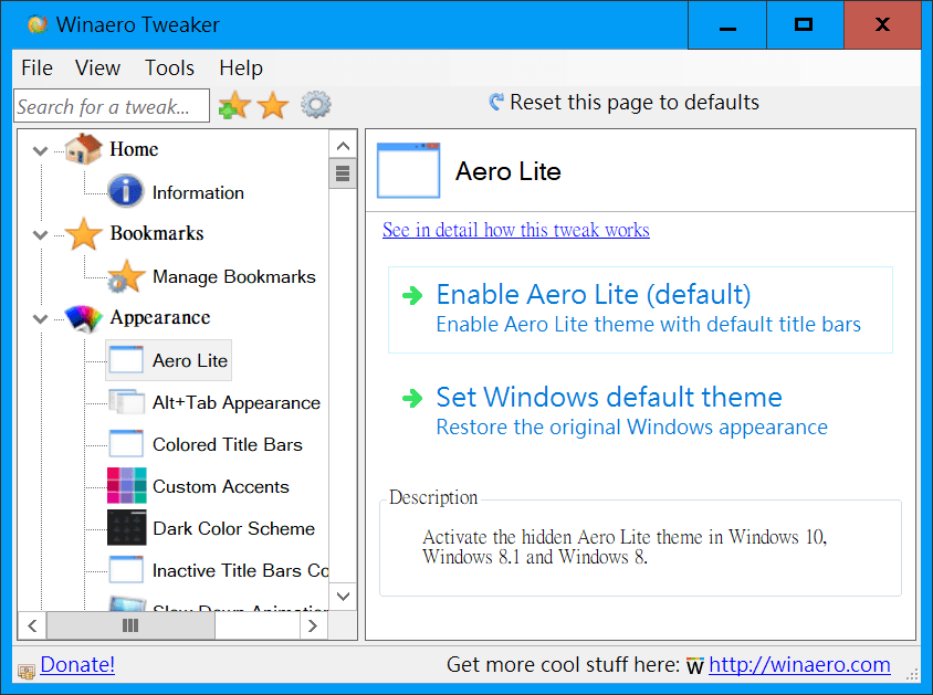 Image 003 1 - Winaero Tweaker 調整系統字型、大小、視窗色彩工具，自訂你的Windows系統外觀！