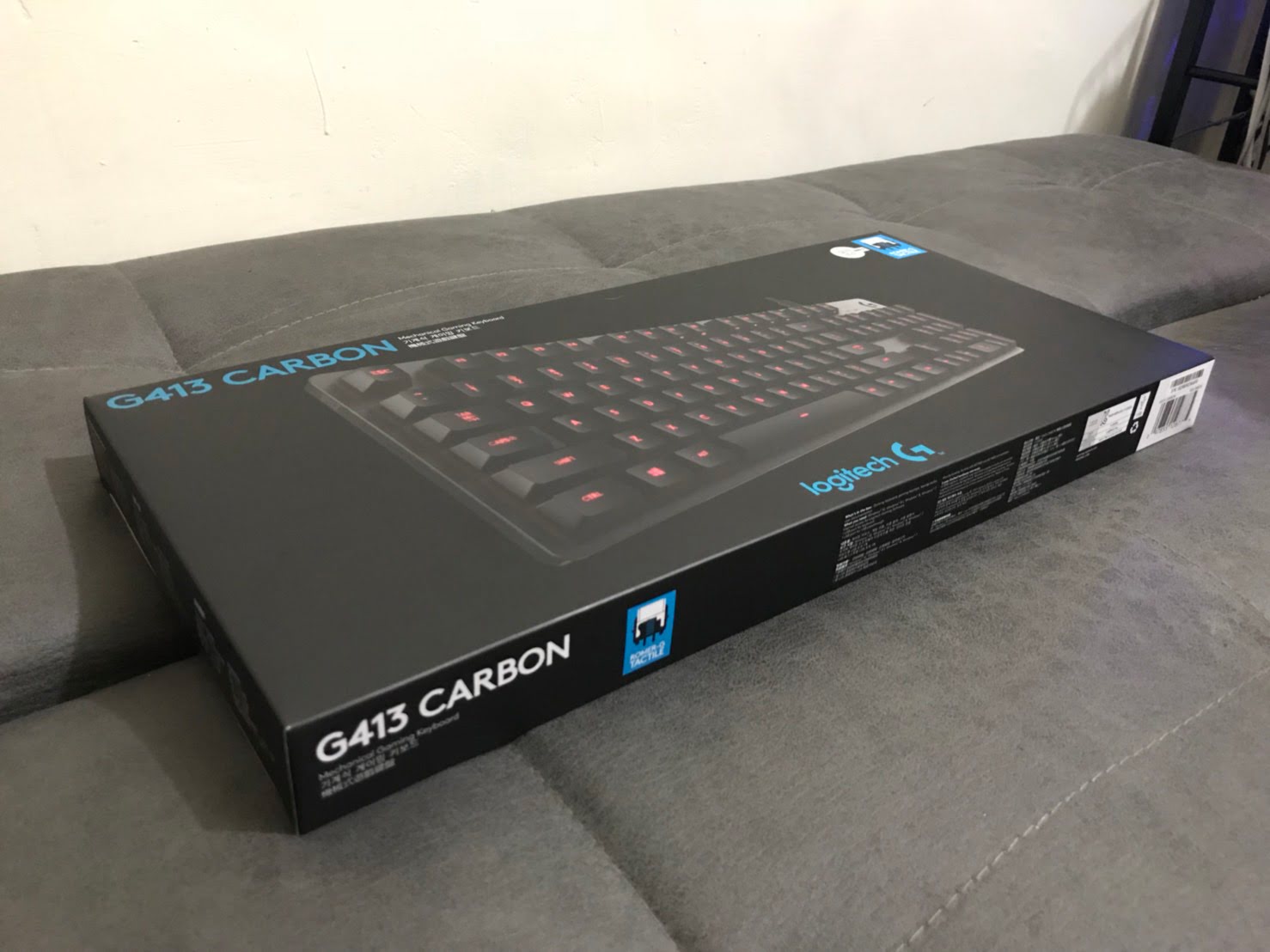 S  14540869 - [開箱] 羅技 Logitech G413 穩重低調的機械式鍵盤