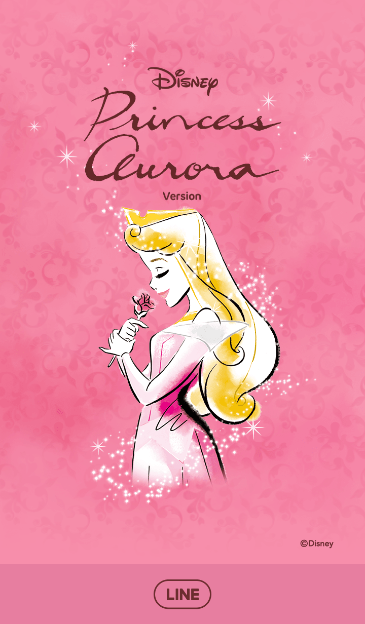 【LINE 官方主題下載】睡美人（奧蘿拉公主）