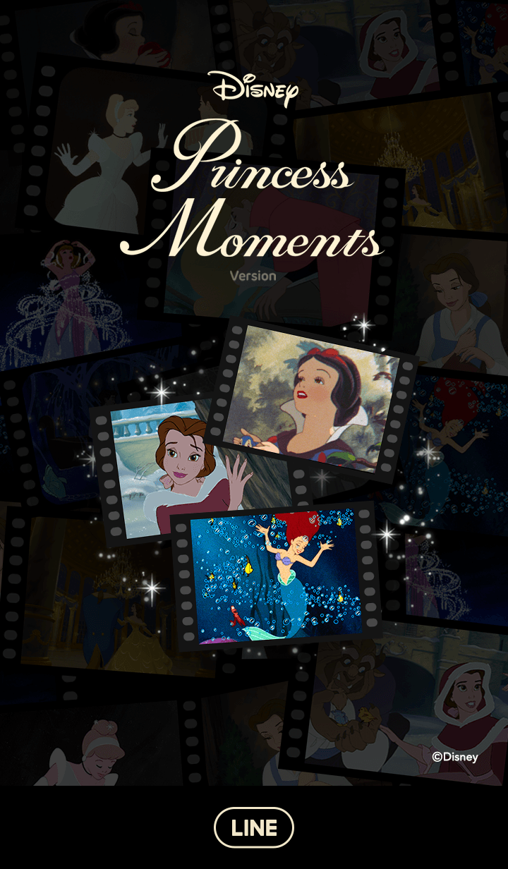 【LINE 官方主題下載】迪士尼公主（芳蹤篇）
