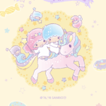 【LINE 官方主題下載】雙星仙子（粉彩甜點篇）