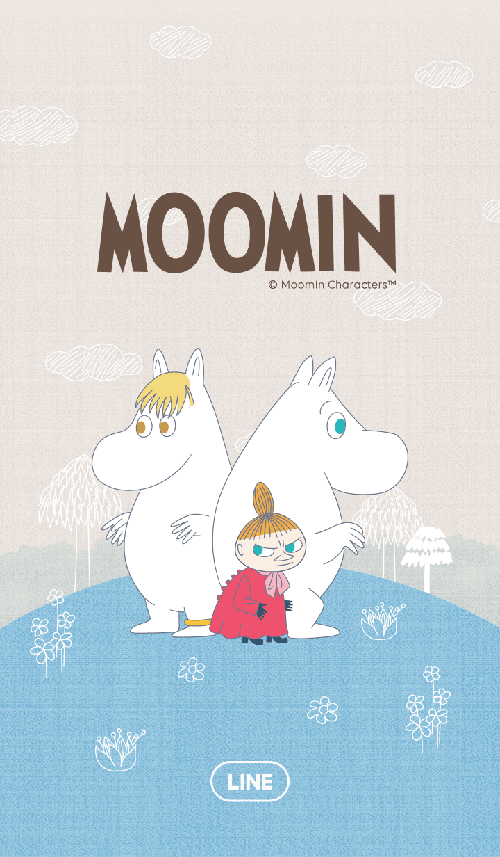 【LINE 官方主題下載】Moomin 清新自然篇