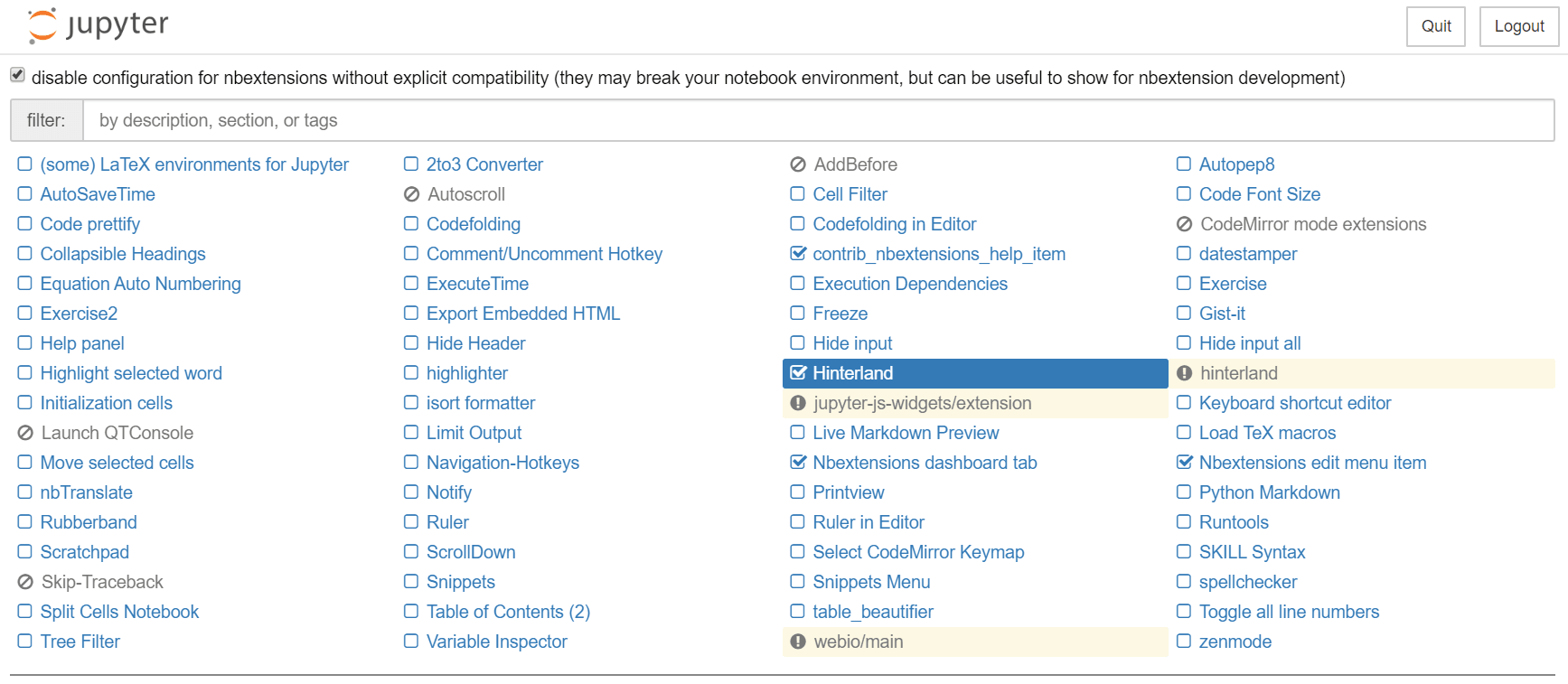 Image 005 - Jupyter Notebook 啟用自動補全、自動完成函數名稱，不用再按tab了！