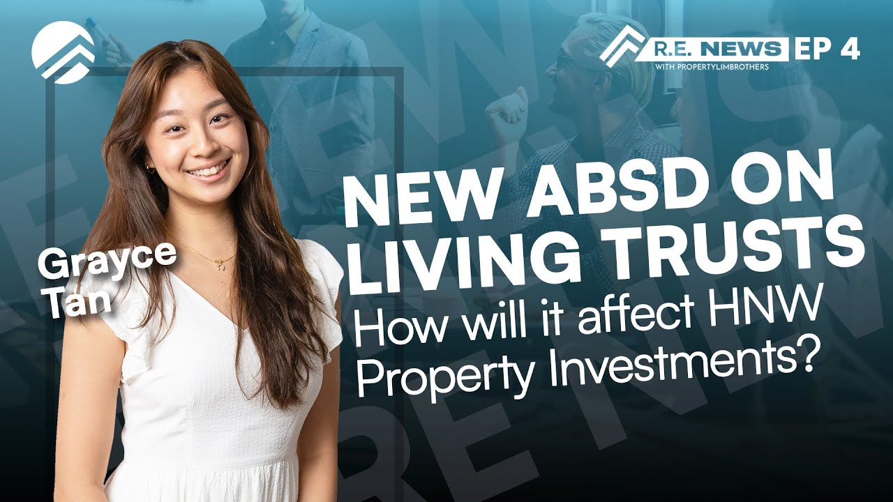 Grayce Tan 在 PLB 房產新聞節目中的畫面截圖