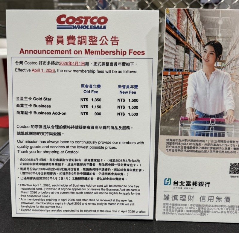 好市多會員費調整消息引發關注