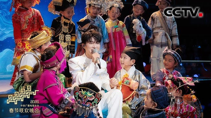 春晚直播 YouTube 官方平台示意