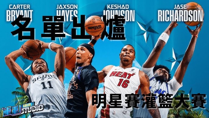 NBA明星賽灌籃大賽：參賽者與話題焦點