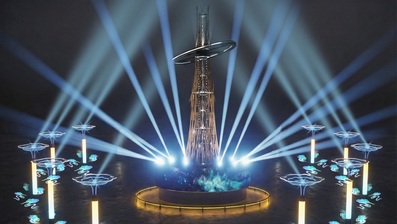 2026 嘉義燈會主燈與展區燈景示意